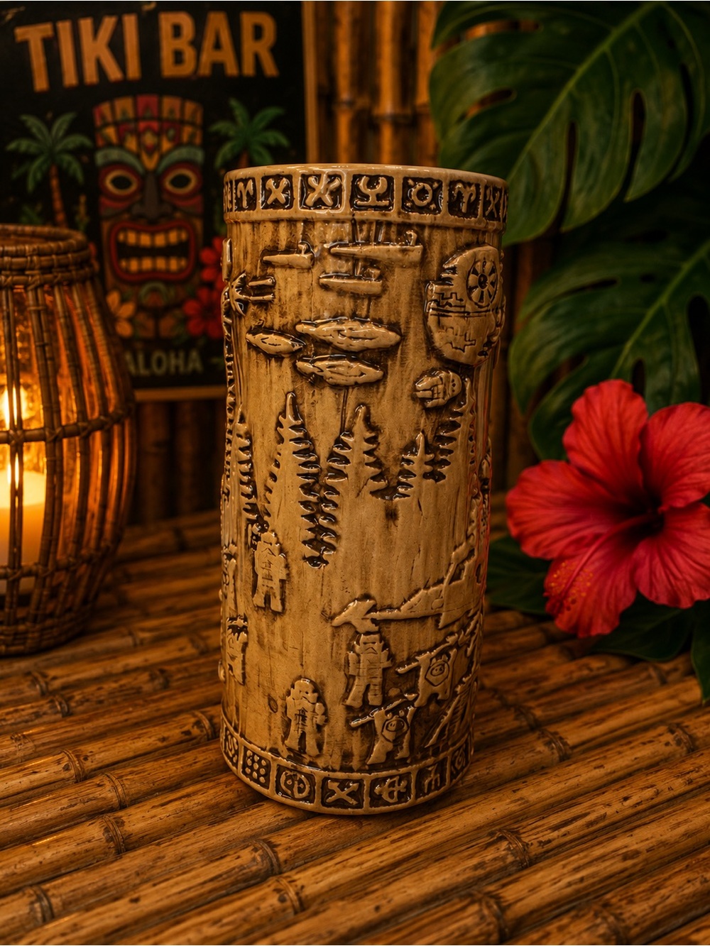 Star Wars Galaxy's Edge Oga's Cantina Endor Tiki Mug First Edition Disneyland